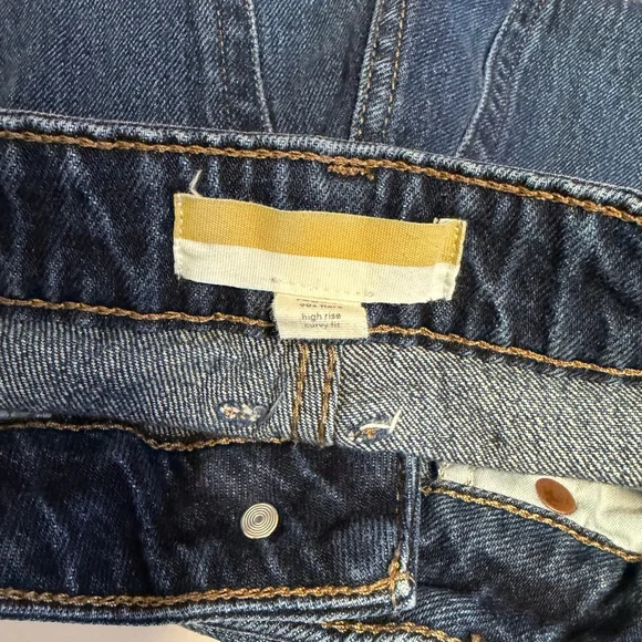 Goldie Blues 90s Flare & Wide Leg Jeans Size 0 High Rise Curvy Women’s Bell - Picture 10 of 16